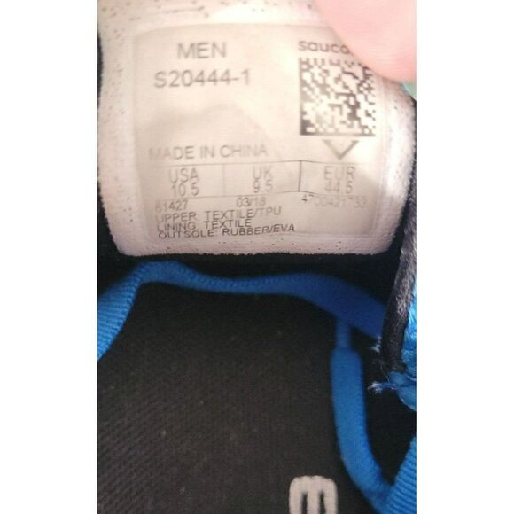 Saucony Triumph ISO Athletic Running Shoes Men's Size 10.5 - Picture 7 of 7